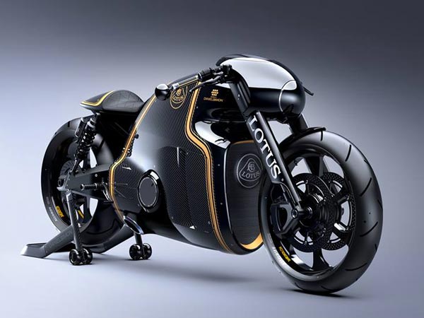 వేలానికి అత్యంత అరుదైన లోటస్ సి-01 మోటార్ సైకిల్