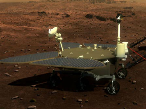 అంగారకుడి పైకి చైనా రోవర్లు 