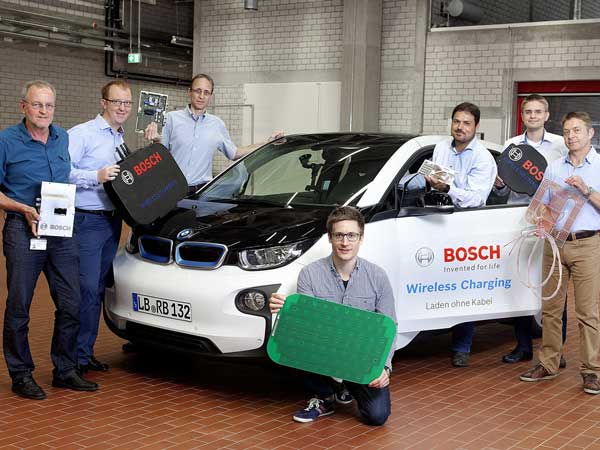 ఎలక్ట్రిక్ వాహనాలకు వైర్ లెస్ ఛార్జింగ్‌ కాన్సెప్ట్‌