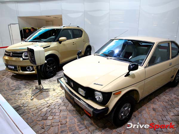 2016 ప్యారిస్ మోటార్ షో లో సుజుకి ఇగ్నిస్ కాంపాక్ట్ క్రాసోవర్