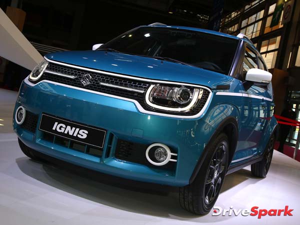 2016 ప్యారిస్ మోటార్ షో లో సుజుకి ఇగ్నిస్ కాంపాక్ట్ క్రాసోవర్