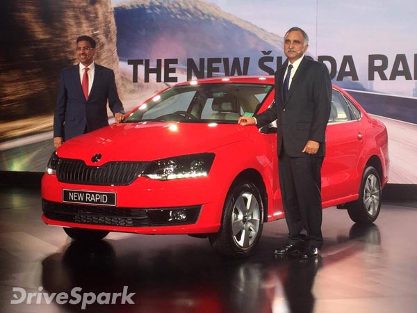 స్కోడా ర్యాపిడ్ ఫే‌స్‌లిఫ్ట్ పెట్రోల్ వేరియంట్ ధరలు 