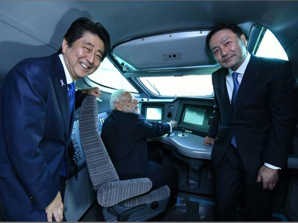 ముంబై-అహ్మదాబాద్ నగరాల మధ్య జపాన్ బుల్లెట్ రైలు