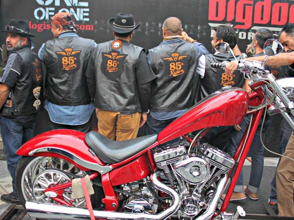 బిగ్ డాగ్ మోటార్ సైకిల్ కె9 రెడ్ చాపర్