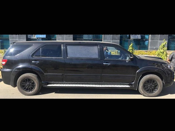 మోడిఫైడ్ టయోటా ఫార్చ్యూనర్