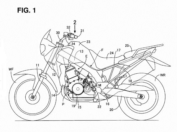 హోండా డామినేటర్ అడ్వెంచర్ బైక్