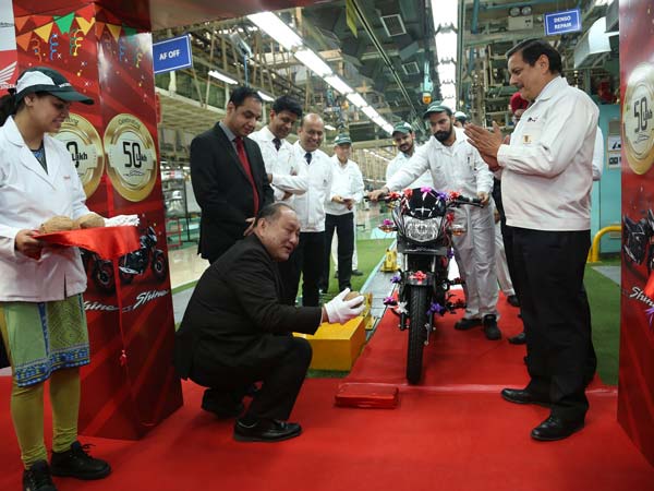 హోండా సిబి షైన్ ప్రపంచ రికార్డ్