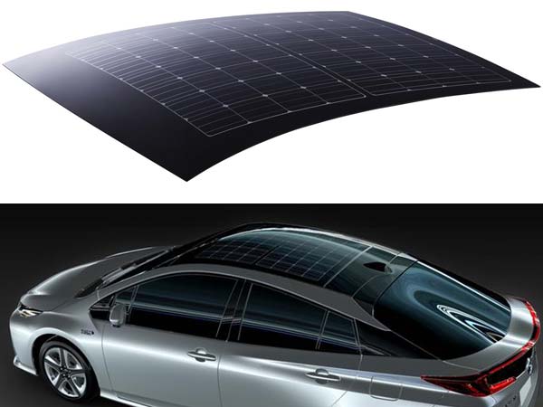 సోలార్ రూఫ్ టాప్‌తో టయోటా ప్రియస్