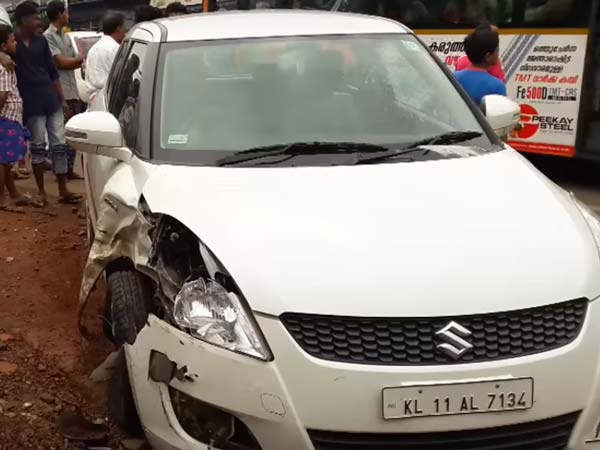 మారుతి స్విఫ్ట్ హోండా సిటి ప్రమాదం