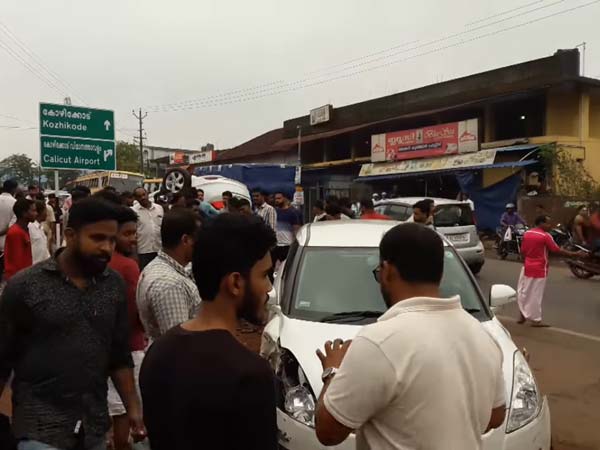 మారుతి స్విఫ్ట్ హోండా సిటి ప్రమాదం