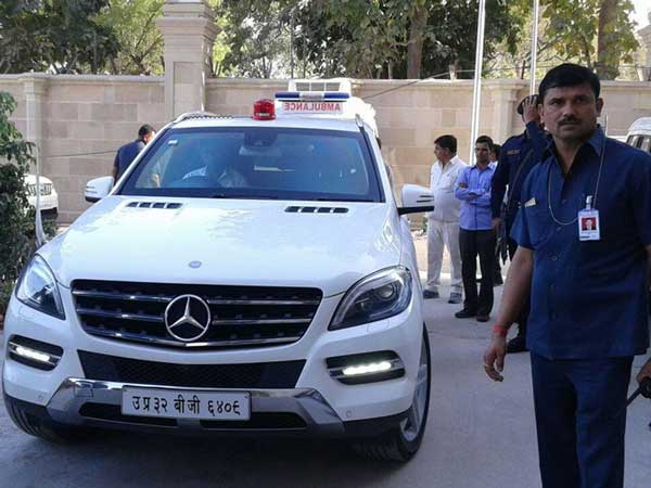 యుపి సిఎం యోగి ఆదిత్యనాథ్ బుల్లెట్ ప్రూఫ్ కారు