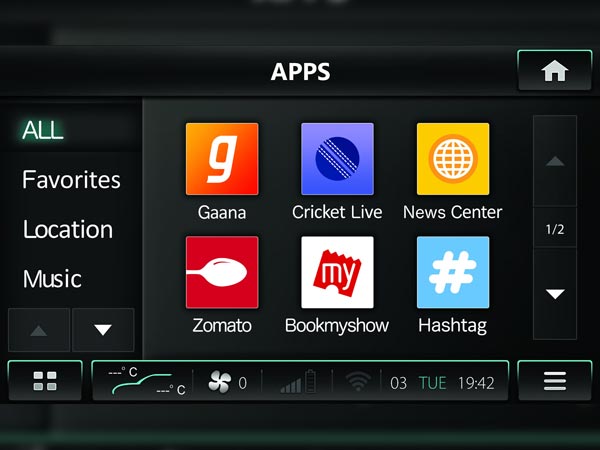  ఎక్స్‌యూవీ500 లోని ప్రధాన కీ ఫీచర్లు