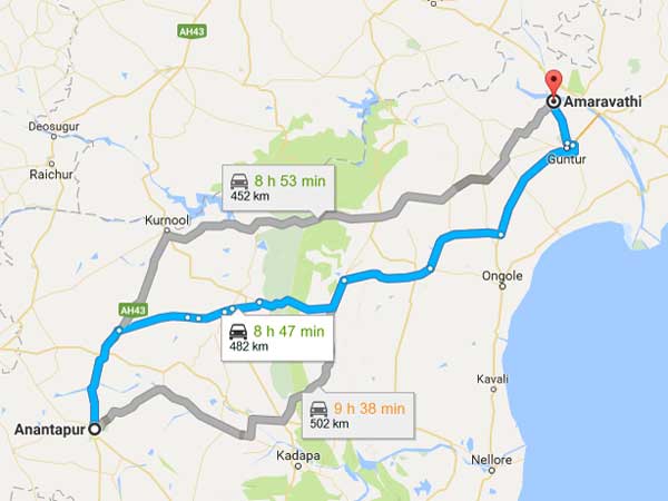 అనంతపురం అమరావతి మధ్య ఎక్స్‌ప్రెస్‌ వే