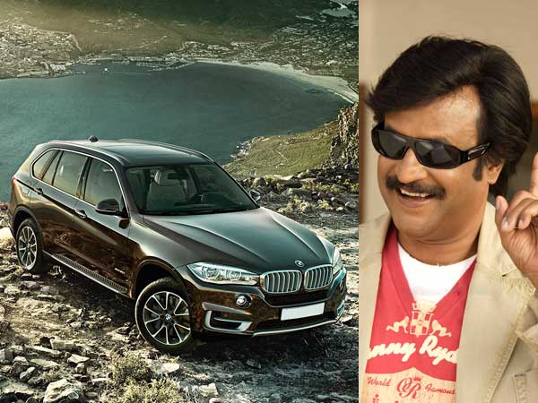 బిమ్‌డబ్ల్యూ ఎక్స్5 లగ్జరీ కారు కొనుగోలు చేసిన సూపర్ స్టార్ రజనీకాంత్