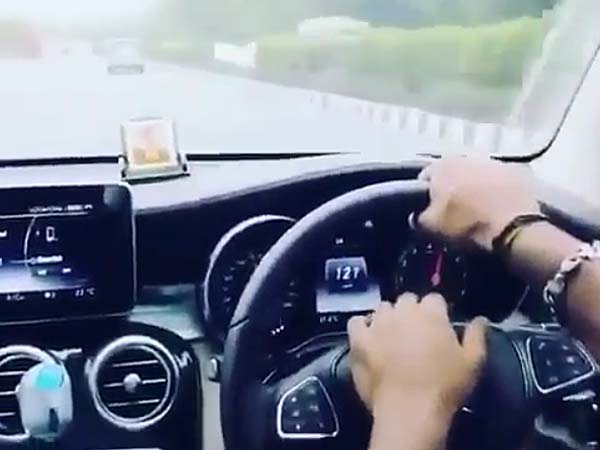 క్రికెటర్ రిషభ్ పంత్ మెర్సిడెస్ బెంజ్ జిఎల్‌సి