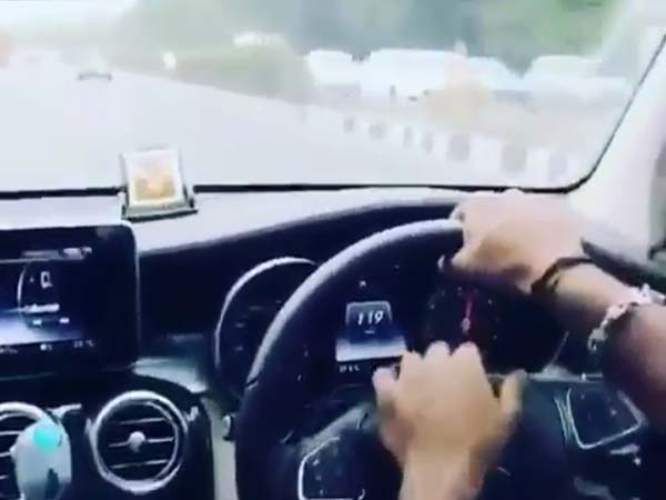 క్రికెటర్ రిషభ్ పంత్ మెర్సిడెస్ బెంజ్ జిఎల్‌సి