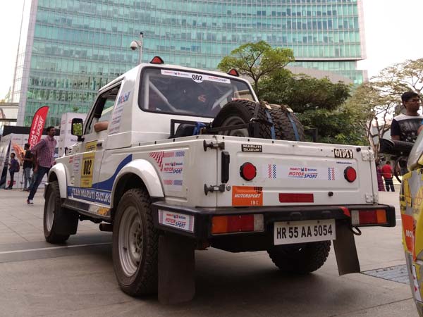దక్షిణ్ డేర్ ర్యాలీ ప్రారంభించిన మారుతి సుజుకి