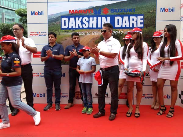 దక్షిణ్ డేర్ ర్యాలీ ప్రారంభించిన మారుతి సుజుకి