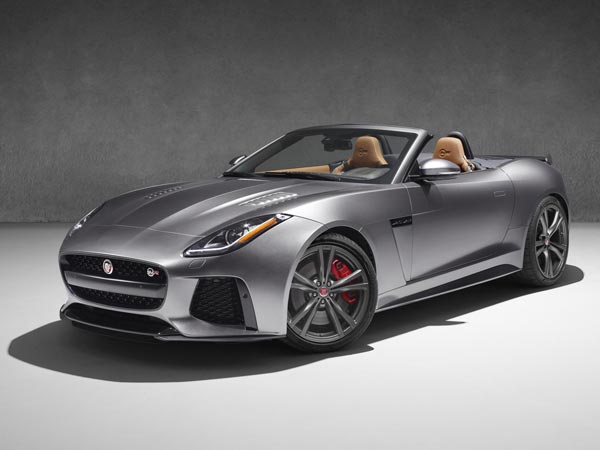 జాగ్వార్ ఎఫ్-టైప్ ఎస్‌విఆర్ కూపే మరియు కన్వర్టిబుల్ విడుదల