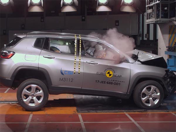  జీప్ కంపాస్ క్రాష్ పరీక్షలు