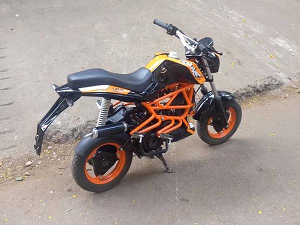 టీవీఎస్ స్కూటి పెప్ కెటిఎమ్ డ్యూక్ మోడిఫికేషన్