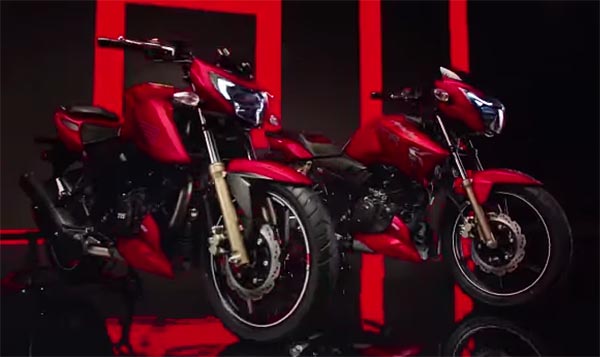 టీవీఎస్ అపాచే ఆర్‌టిఆర్ 160 మ్యాట్ రెడ్ కలర్