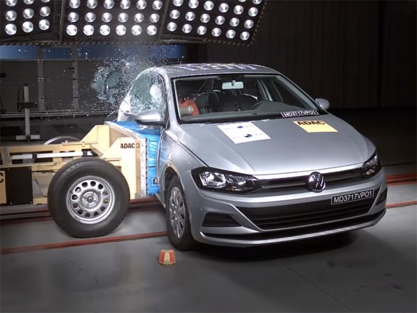 వోక్స్‌వ్యాగన్ పోలో క్రాష్ పరీక్షలు