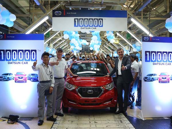 100,000 కార్లను ఉత్పత్తి చేసిన డాట్సన్ 