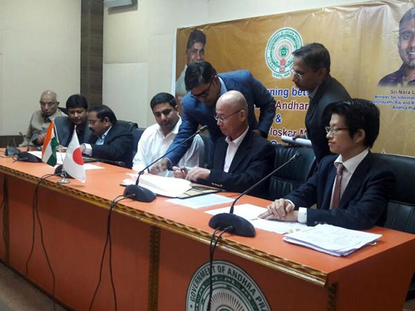 అమరావతికి టయోటా ఎలక్ట్రిక్ బస్సులు