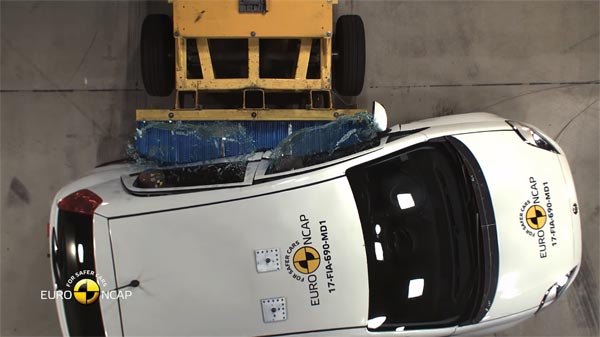 ఫియట్ పుంటో క్రాష్ పరీక్షలు