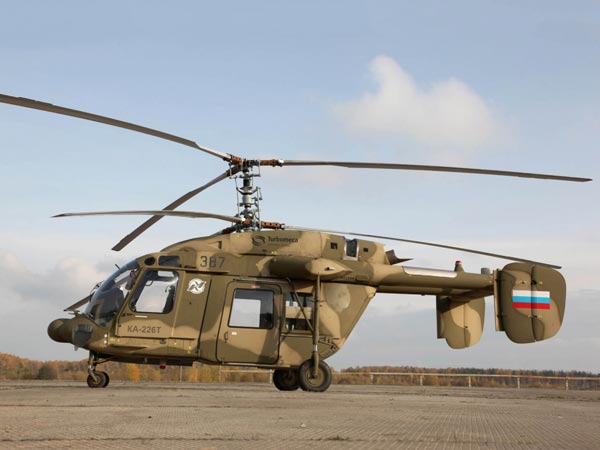 రష్యా తేలికపాటి మిలిటరీ హెలికాప్టర్లు