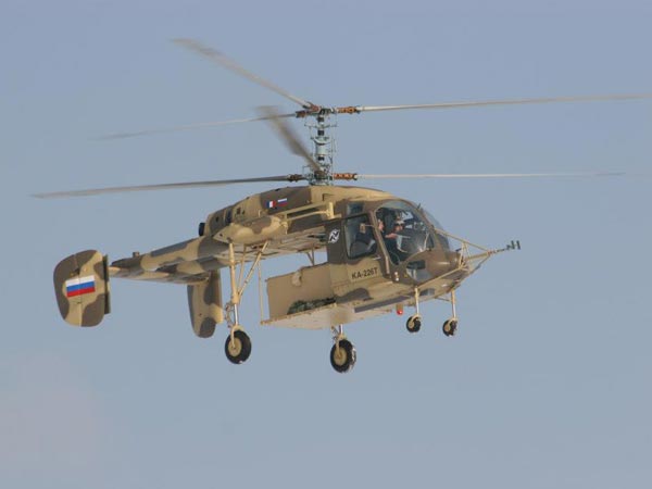 రష్యా తేలికపాటి మిలిటరీ హెలికాప్టర్లు