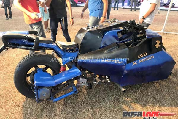 మారుతి 800 ఇంజన్‌తో బైకు