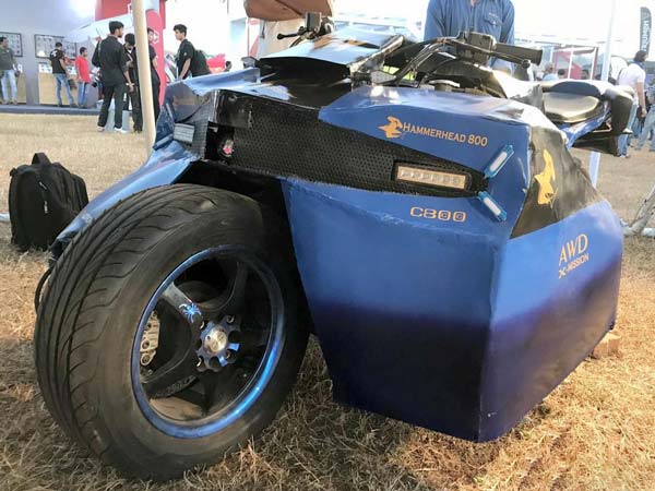 మారుతి 800 ఇంజన్‌తో బైకు