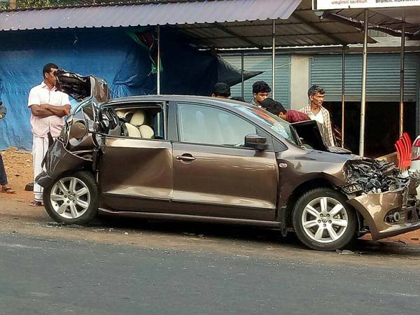 వోక్స్‌వ్యాగన్ వెంటో యాక్సిడెంట్