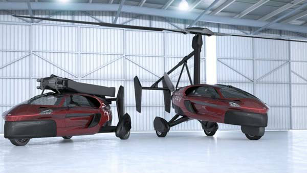 గాలిలోకి ఎగిరే కారు