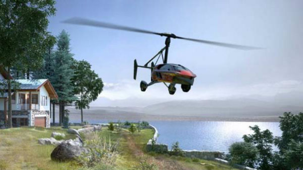 గాలిలోకి ఎగిరే కారు