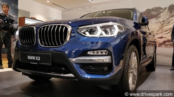 బిఎమ్‌డబ్ల్యూ ఎక్స్3 విడుదల
