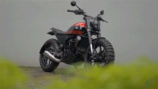 కెటిఎమ్ డ్యూక్200 మోడిఫైడ్ స్క్రాంబ్లర్