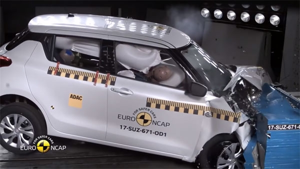 సుజుకి స్విఫ్ట్ క్రాష్ టెస్ట్