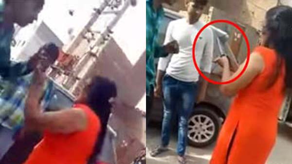 ఆటో డ్రైవర్‌ను తుపాకీతో కాల్చిన మహిళ