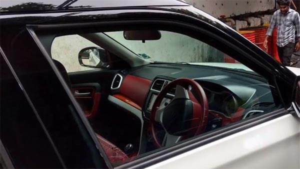 రేంజ్ రోవర్‌నే బోల్తా కొట్టించిన మోడిఫైడ్ మారుతి బ్రిజా