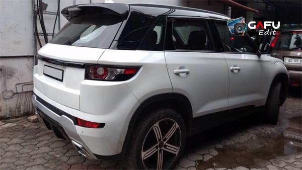 రేంజ్ రోవర్‌నే బోల్తా కొట్టించిన మోడిఫైడ్ మారుతి బ్రిజా