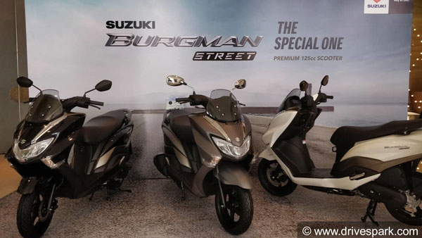 సుజుకి బర్గ్‌మ్యాన్ స్ట్రీట్ విడుదల