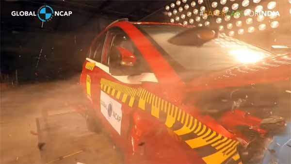 టాటా నెక్సాన్ ఎస్‌యూవీకి క్రాష్ పరీక్షలు