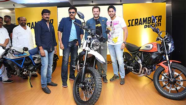 టాలీవుడ్ హీరోలతో ఆవిష్కరించిన డుకాటి స్క్రాంబ్లర్ బైక్: ధర,వివరాలు..