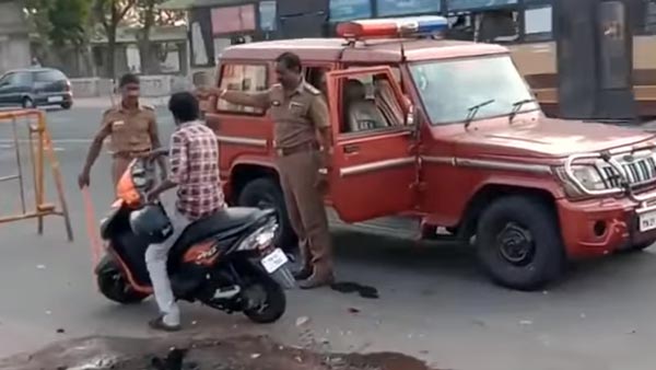 హోండా డియో ను పగలగొట్టారు...సస్పెండ్ అయ్యారు..!