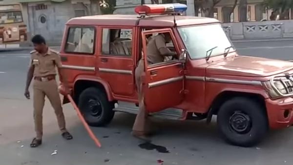 హోండా డియో ను పగలగొట్టారు...సస్పెండ్ అయ్యారు..!