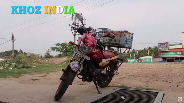 అద్భుతం! మీరు ఈ ప్లాటినా బైక్ నడుపుతున్నారు అంటే :[వీడియో]