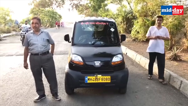 భారతదేశం యొక్క మొట్టమొదటి 4 చక్రాల ఆటోరిక్షా... వీడియో ...!